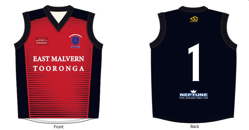 Men's Playing Vest Coloured