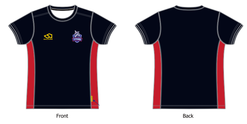 Women's Training Shirt Coloured