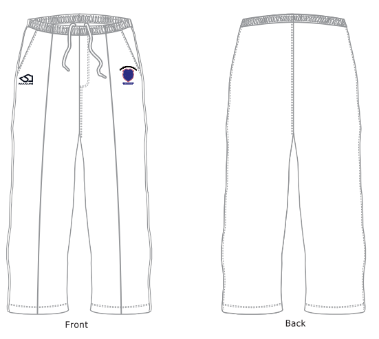Boys' playing trousers white