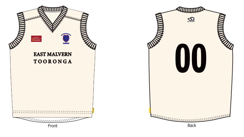 Men's Playing Vest Cream