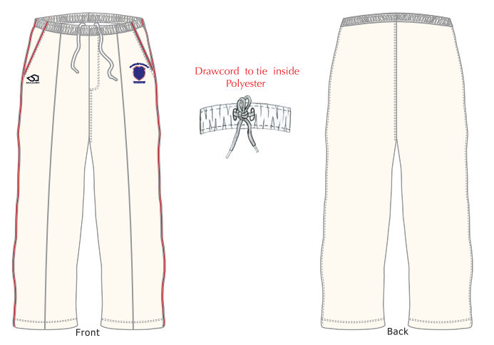 Men's Playing Trousers Cream